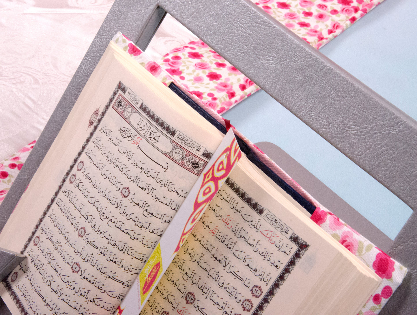 Al-Jenan Prayer Set JANA Design Woman (Pink & Red) SD