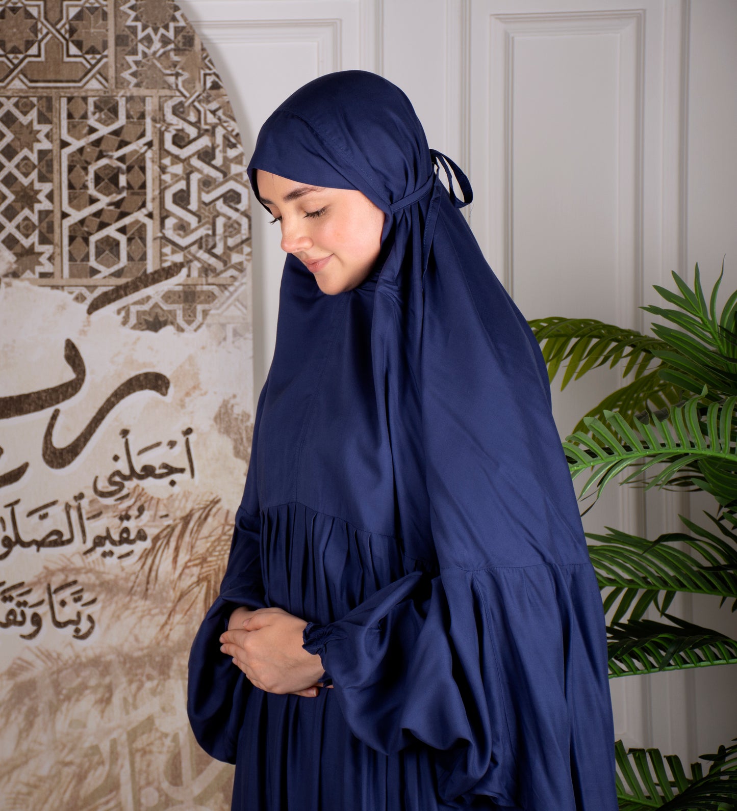 Al-Jenan Prayer Set Arch Design Woman (Light Pink)