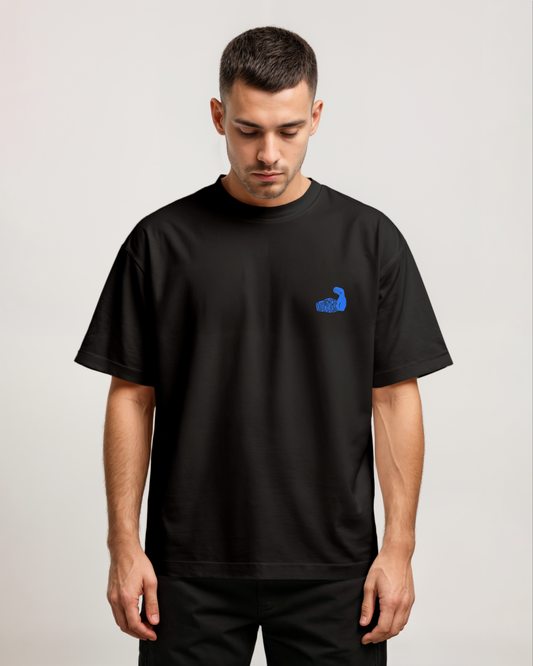 Black Oversized T-shirt - LIFTER