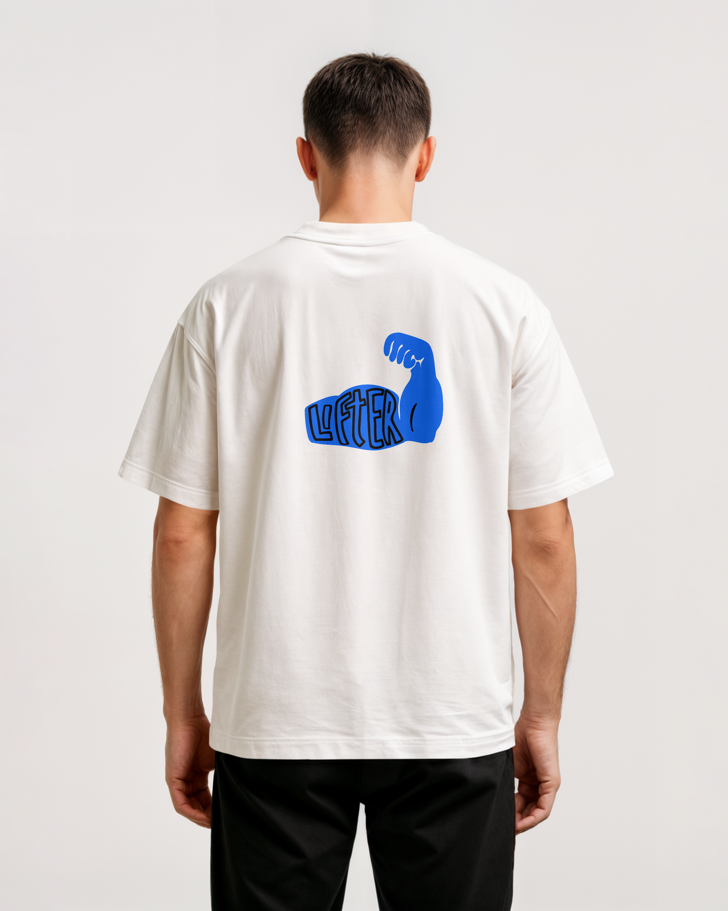 White Oversized T-shirt - LIFTER
