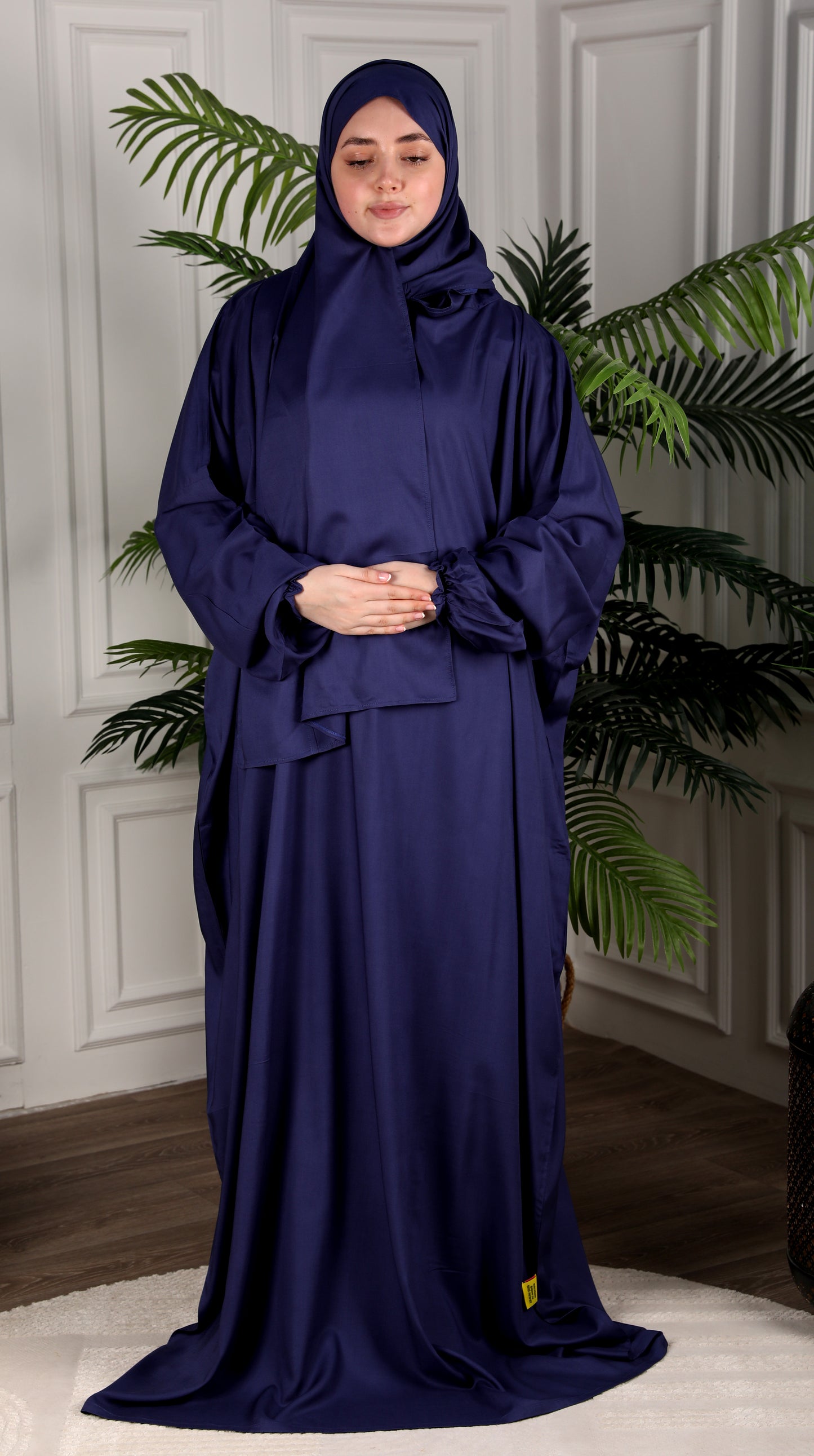 Al-Jenan Prayer Dress - Scarf - mix (Navy Blue)