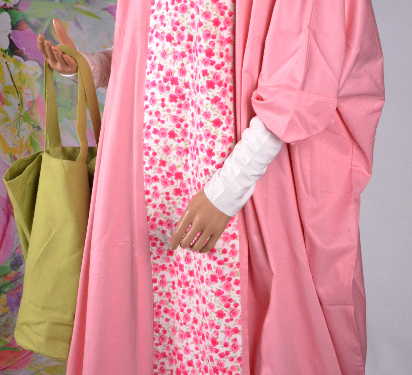 Al-Jenan Prayer Set JANA Design  Woman (Pink & Red) SD